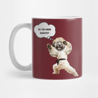 Dog Knows Karate Mug